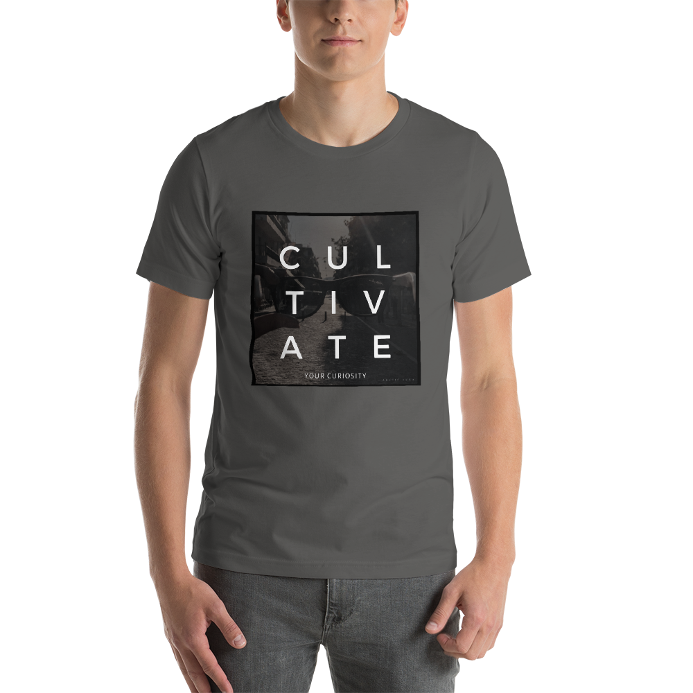 Cultivate Your Curiosity Glasses Print Unisex T-Shirt