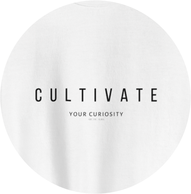 Cultivate Your Curiosity Unisex Sweatshirt - Black Font