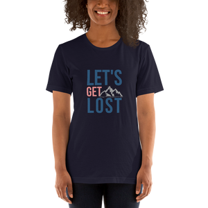 Let s Get Lost Unisex T Shirt Arctic Aura