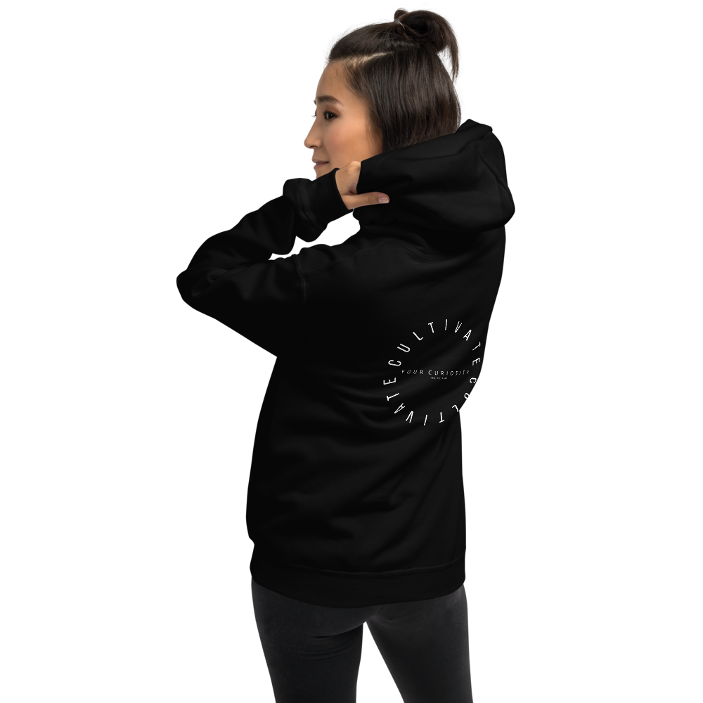 Cultivate Your Curiosity Circle Design Unisex Hoodie