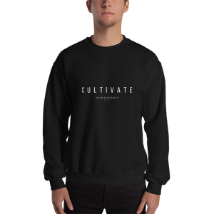 Cultivate Your Curiosity Unisex Sweatshirt - White Font