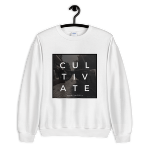 Cultivate Glasses Print Unisex Sweatshirt