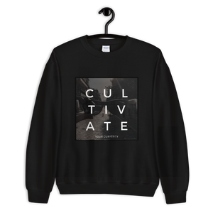 Cultivate Glasses Print Unisex Sweatshirt