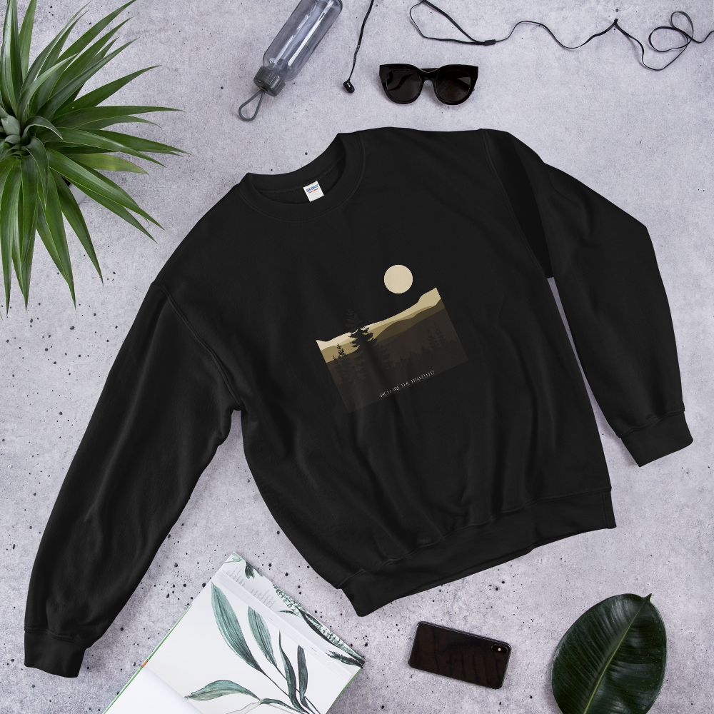 Rich Are the Travelled Scenic Unisex Sweatshirt