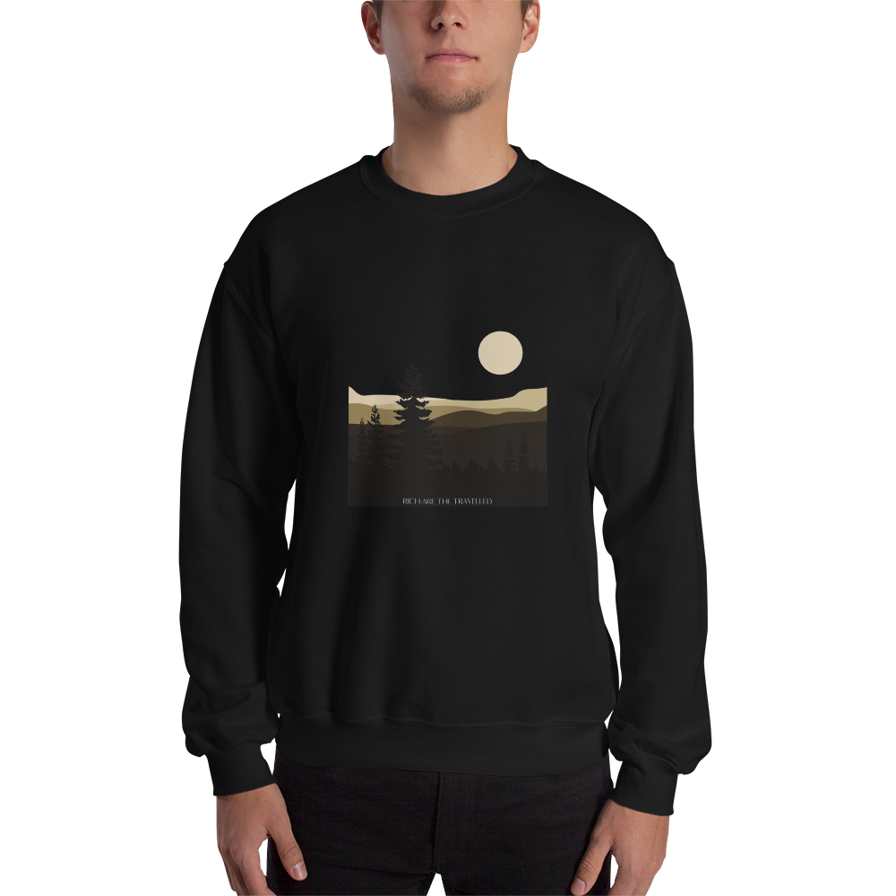 Rich Are the Travelled Scenic Unisex Sweatshirt